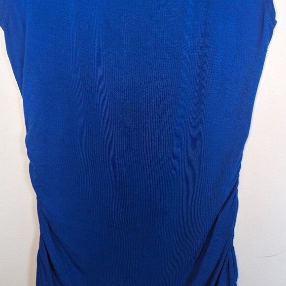 Chaus New York Blue Sleeveless Top (Size M) - Made in Vietnam - Picture 4 of 6